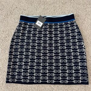 G/Fore “New With Tags” Circle G’s/G Link Navy “Twilight”Skirt
